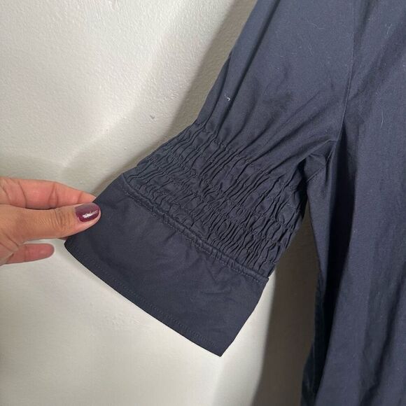 COS Cotton Button Front Dress - Picture 4 of 9